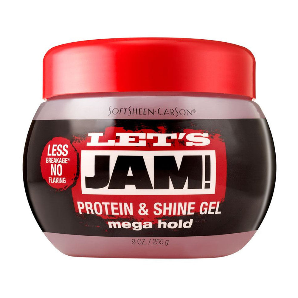 Soft Sheen Carson Lets Jam Protein Hair Styling Gel, Mega Hold, 9 Oz